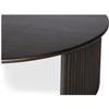 Image 5 : BNIB - Moe's - Penny Coffee Table (Large) Dark Brown - MSRP $1349 - QO-1012-20 - 39" W x 39" D x 15.