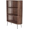 Image 2 : BNIB - Moe's - Henrich Bookshelf Natural Oil - MSRP $2649 - YC-1024-21 - 41" W x 16" D x 57" H