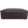 Image 2 : BNIB - Moe's - Form 2pc Modular Espresso Brown Leather Set - MSRP $3,598 - Includes 1 Slipper Chair,