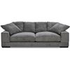 Image 1 : BNIB - Moe's - Plunge Sofa Charcoal - MSRP $2,649 - TN-1021-25 - 92" W x 46" D x 33" H