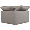 Image 5 : BNIB - Moe's - 2pc Terra Condo Modular Set Fabric Light Grey - MSRP $3,598 - includes 2 corner chair