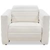 Image 2 : BNIB - Moe's - Juno Power Recliner Chair Off White - MSRP $3149 - GO-1010-05 - 40" W x 42" D x 31.5"