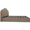 Image 3 : BNIB - Moe's - Maggie Storage Bed (Queen), Taupe - $2,549.00 - RN-1163-39-0 - 72.24"W x 87.60"D x 45