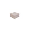 Image 3 : BNIB - Sundays - Pod Storage Ottoman Large Latte - MSRP $890 - OTT-RN-001-021 - 35" W x 35" D x 17" 