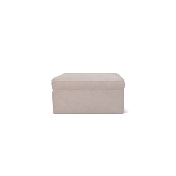 BNIB - Sundays - Pod Storage Ottoman Large Latte - MSRP $890 - OTT-RN-001-021 - 35" W x 35" D x 17" 