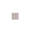 Image 1 : BNIB - Sundays - Pod Storage Ottoman Small Latte - MSRP $390 - OTT-RN-002-021 - 20" W x 20" D x 19" 
