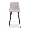 Image 3 : BNIB - Moe's - Alibi Bar Stool Beige Set of 2 - MSRP $699 - UU-1003-34 - 17.7" W x 20" D x 40.9" H