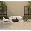 Image 2 : BNIB - Moe's - Cosmo Outdoor Accent Table, Black - $939.00 - JK-1016-02 - 25"W x 25"D x 17.5"H