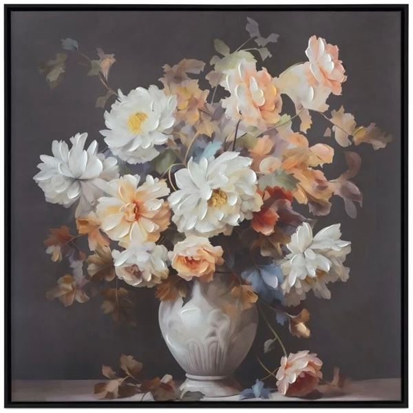 BNIB - Moe's - Atelier Framed Painting Multicolor - MSRP $199 - JQ-1065-37 - 32" W x 1.75" D x 32" H