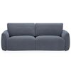 Image 2 : BNIB - Moe's - Callie Sofa (91 In) Slate Blue - MSRP $2,299 - KQ-1049-26-CAN - 91" W x 39.4" D x 35.