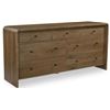 Image 2 : BNIB - Moe's - Riley 7-Drawer Dresser, Oak - $4,999.00 - RP-1066-03 - 70"W x 19"D x 31"H
