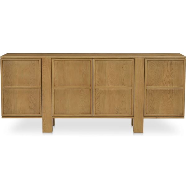 BNIB - Moe's - Henley Sideboard Brown - MSRP $3,699 - RP-1063-03 - 74" W x 17" D x 31" H