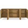 Image 4 : BNIB - Moe's - Henley Sideboard Brown - MSRP $3,699 - RP-1063-03 - 74" W x 17" D x 31" H