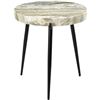 Image 2 : BNIB - Moe's - Brinley Marble Accent Table - $389.00 - IK-1008-21 - 18.0â€ W x 18.0â[x=#83