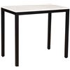Image 2 : BNIB - Moe's - Parson Mini Desk, White Marble - $769.00 - KY-1025-02-0 - 34"W x 20"D x 30"H