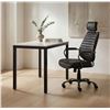 Image 4 : BNIB - Moe's - Parson Mini Desk, White Marble - $769.00 - KY-1025-02-0 - 34"W x 20"D x 30"H