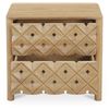 Image 4 : BNIB - Moe's - Fulton Nightstand, Natural - $1,324.00 - PZ-1010-24 - 26"W x 18"D x 24"H