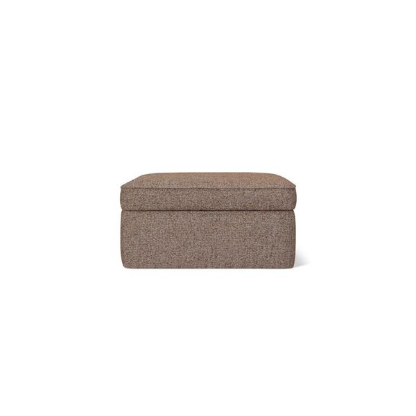 BNIB - Sundays - Pod Storage Ottoman Large Teddy - MSRP $890 - OTT-RN-001-006 - 35" W x 35" D x 17" 