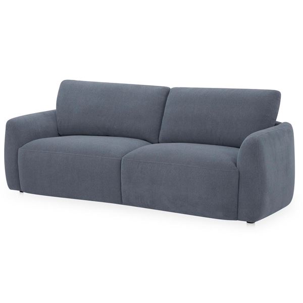 BNIB - Moe's - Callie Sofa (91 In) Slate Blue - MSRP $2,299 - KQ-1049-26-CAN - 91" W x 39.4" D x 35.