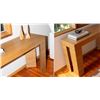 Image 3 : BNIB - Sundays - On The Block Console Oak - MSRP $1,090 - CON-VL-001-024 - 50" W x 16" D x 30" H