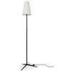 Image 1 : BNIB - Moe's - Mathis Floor Lamp Black - MSRP $579 - EL-1000-02 - 18.25" W x 18.25" D x 63" H