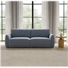 Image 4 : BNIB - Moe's - Callie Sofa (91 In) Slate Blue - MSRP $2,299 - KQ-1049-26-CAN - 91" W x 39.4" D x 35.