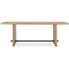 Image 1 : BNIB - Moe's - Madison Console Table Natural - MSRP $1999 - VL-1109-24 - 86" W x 20" D x 33.07" H