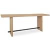 Image 2 : BNIB - Moe's - Madison Console Table Natural - MSRP $1999 - VL-1109-24 - 86" W x 20" D x 33.07" H