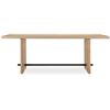 Image 3 : BNIB - Moe's - Madison Console Table Natural - MSRP $1999 - VL-1109-24 - 86" W x 20" D x 33.07" H