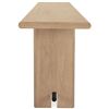 Image 4 : BNIB - Moe's - Madison Console Table Natural - MSRP $1999 - VL-1109-24 - 86" W x 20" D x 33.07" H