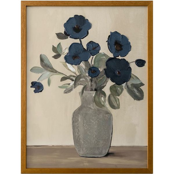 BNIB - Moe's - Sentiment Framed Painting Multi - MSRP $189 - JQ-1050-37 - 21" W x 1.75" D x 28" H