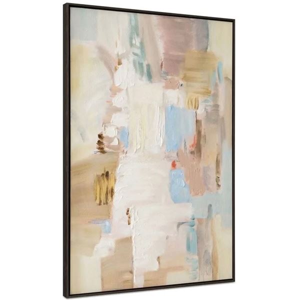 BNIB - Moe's - Lumen Framed Painting Multi - MSRP $329 - JQ-1068-37 - 32" W x 1.75" D x 48" H