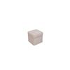 Image 3 : BNIB - Sundays - Pod Storage Ottoman Small Latte - MSRP $390 - OTT-RN-002-021 - 20" W x 20" D x 19" 