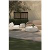 Image 2 : BNIB - Moe's - Cosmo Outdoor Accent Table, Off-White - $939.00 - JK-1016-18 - 25"W x 25"D x 17.5"H