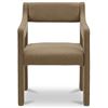 Image 1 : BNIB - Moe's - Elise Dining Chair Ochre - MSRP $699 - YM-1027-20 - 22.8" W x 22.2" D x 31.9" H