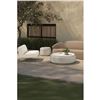Image 2 : BNIB - Moe's - Cosmo Outdoor Accent Table, Off-White - $939.00 - JK-1016-18 - 25"W x 25"D x 17.5"H
