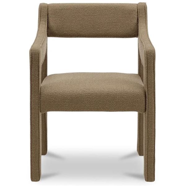 BNIB - Moe's - Elise Dining Chair Ochre - MSRP $699 - YM-1027-20 - 22.8" W x 22.2" D x 31.9" H