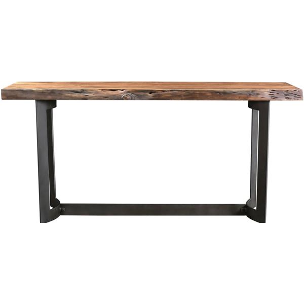 BNIB - Moe's - Bent Console Table, Smoked - $1,749.00 - VE-1041-03-0 - 68"W x 16"D x 32"H