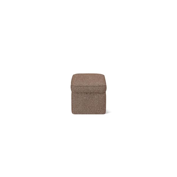BNIB - Sundays - Pod Storage Ottoman Small Teddy - MSRP $390 - OTT-RN-002-006 - 20" W x 20" D x 19"