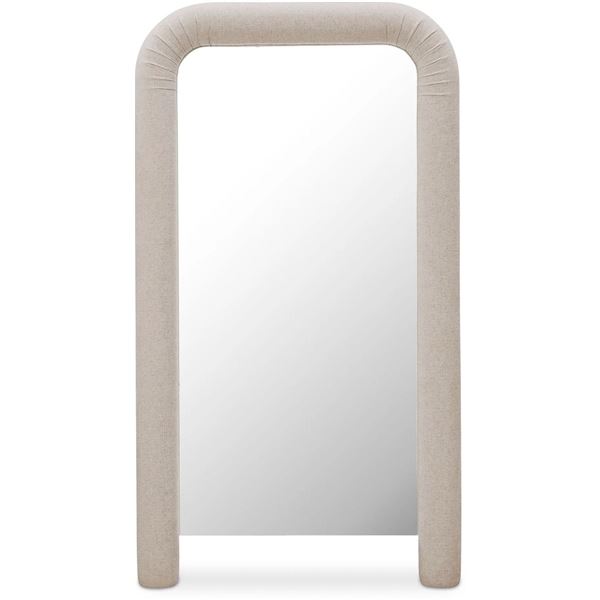 BNIB - Moe's - Ellison Floor Mirror Beige - MSRP $1599 - EW-1036-34 - 40" W x 3.5" D x 72" H