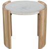 Image 2 : BNIB - Moe's - Dala Side Table - $759.00 - JD-1038-18-0 - 20.0â€ W x 18.5â€ D x 