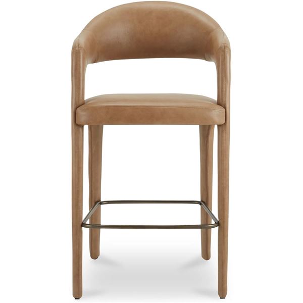 BNIB - Moe's - Martens Bar Stool - $1,749 MSRP - YM-1011-03 - 23.6" W x 23.3" D x 42.9" H