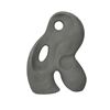 Image 4 : BNIB - Moe's - Dara Sculpture Charcoal - MSRP $159 - DD-1055-07 - 12.5" W x 5" D x 18" H