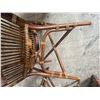 Image 8 : Pair of Rattan and Bamboo Armchairs