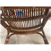 Image 9 : Pair of Rattan and Bamboo Armchairs