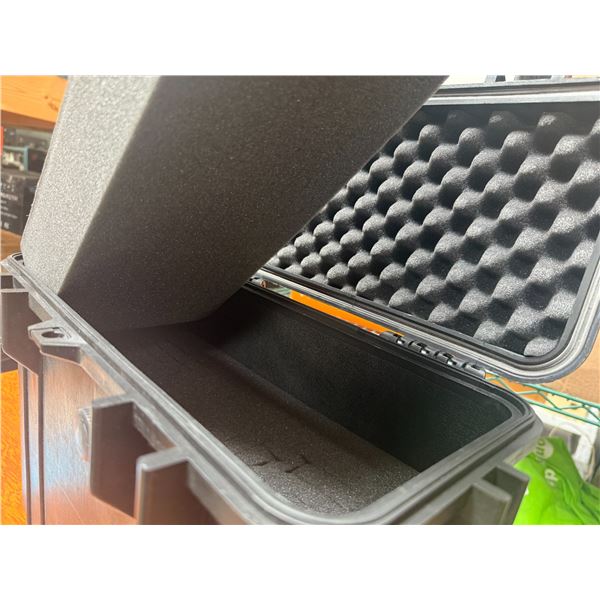 Top Loader Hard Shell Case with Foam Inserts 17"x8"x12"