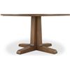 Image 2 : BNIB - Moe's - Charles Round Brown Dining Table - $2,349.00 - VL-1087-03-0 - 59.75" W x 59.75" D x 3