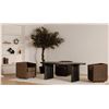 Image 4 : BNIB - Moe's William Dining Table - Black - MSRP $3,249 - VL-1090-02-0 - 85.75"L x 43.25"W x 30"H