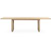 Image 1 : BNIB - Moe's - Round Off Dining Table Large - Oak - $2,949.00 - YR-1011-24-0 - 104.00"L x 39.00"W x 