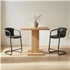 Image 4 : BNIB - Moe's - May Counter Table - Oak Wood - $1,299.00 - BC-1145-24-0 - 35"W x 35"D x 36"H